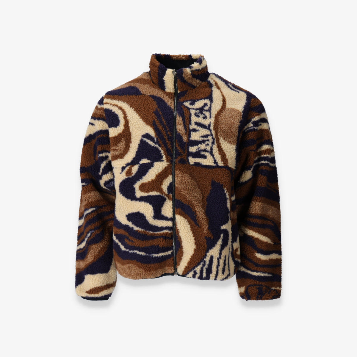 Marble Fleece Reversible Jacket