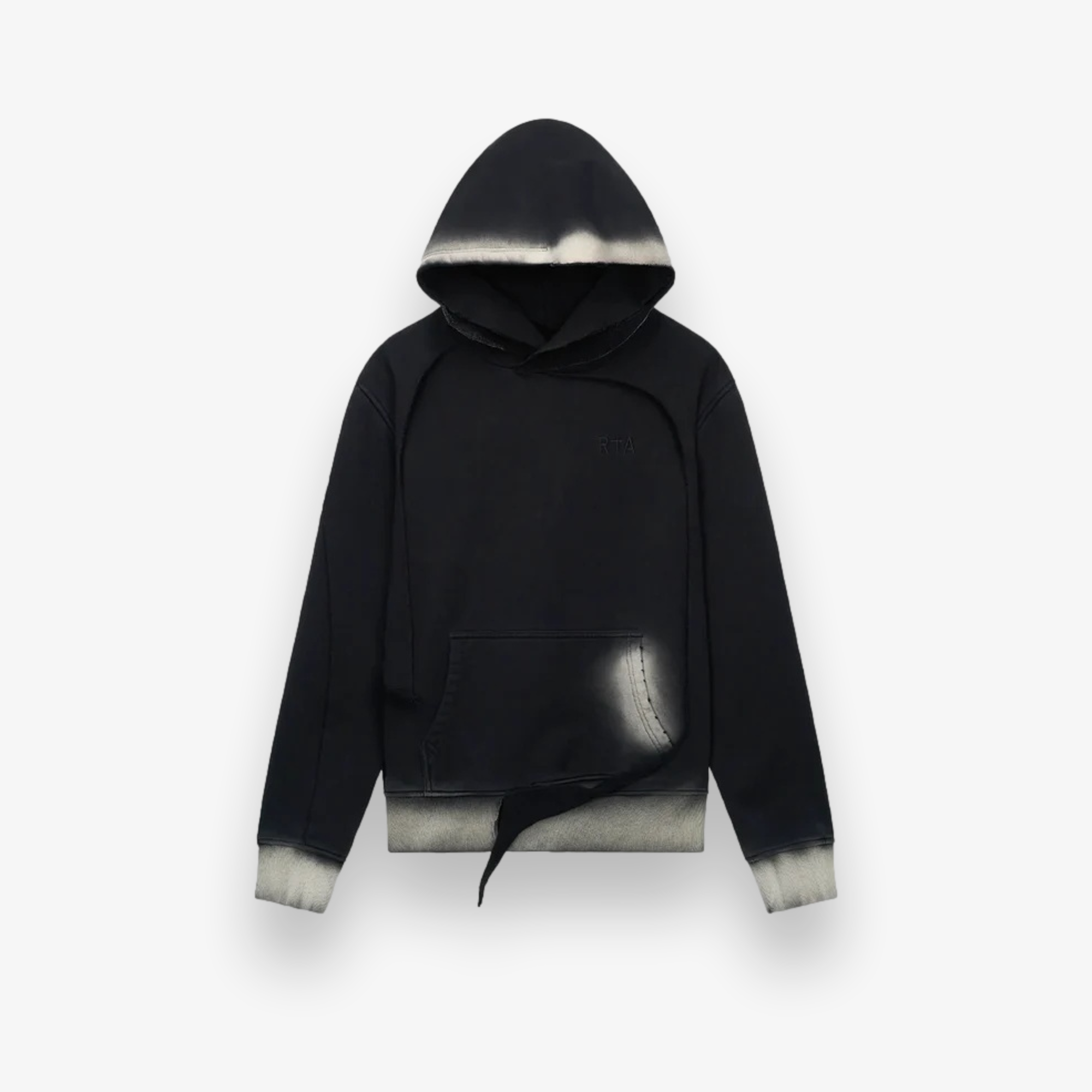 Dion Hoodie  Black Faded Black