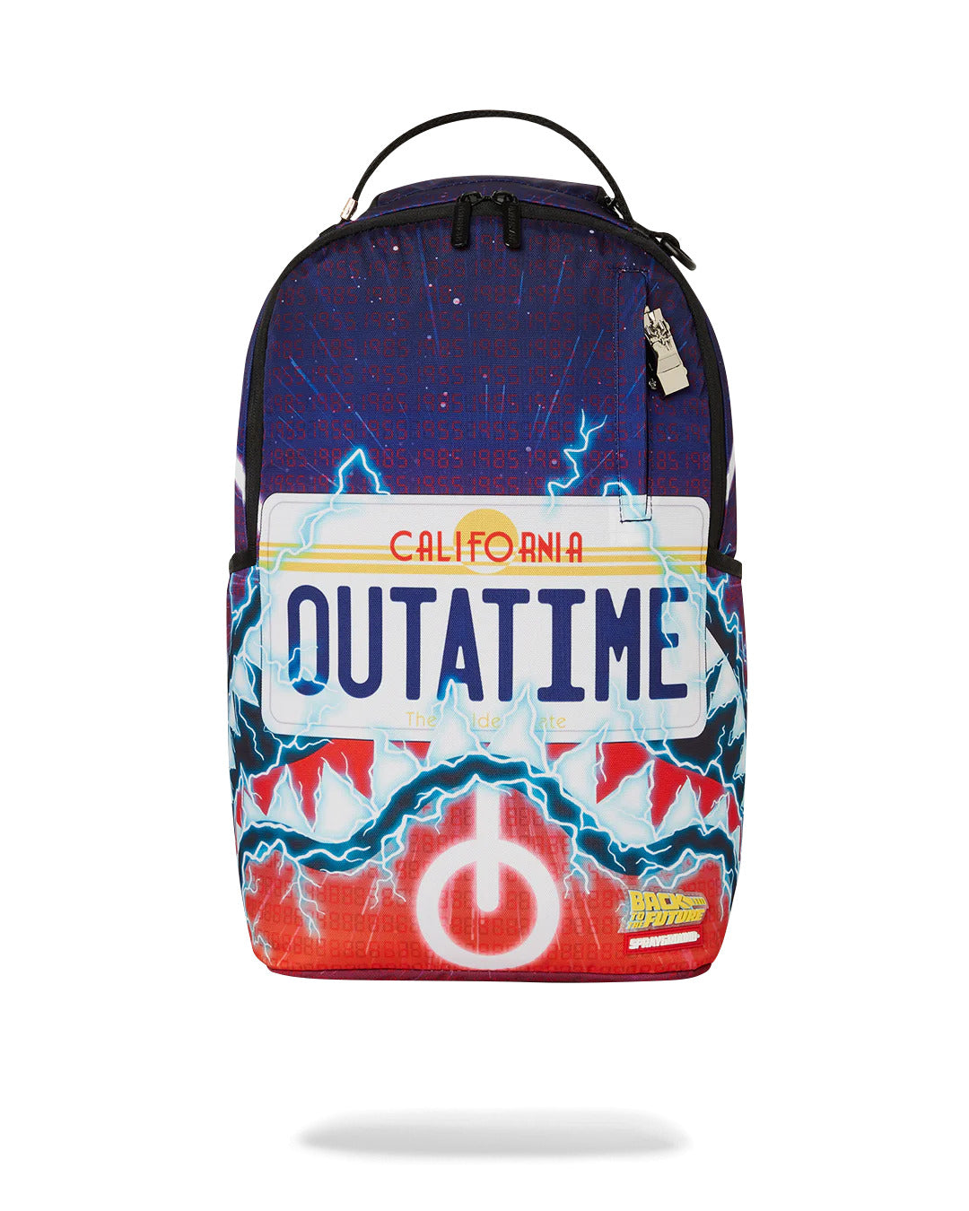 Back To The Future License Plate Backpack