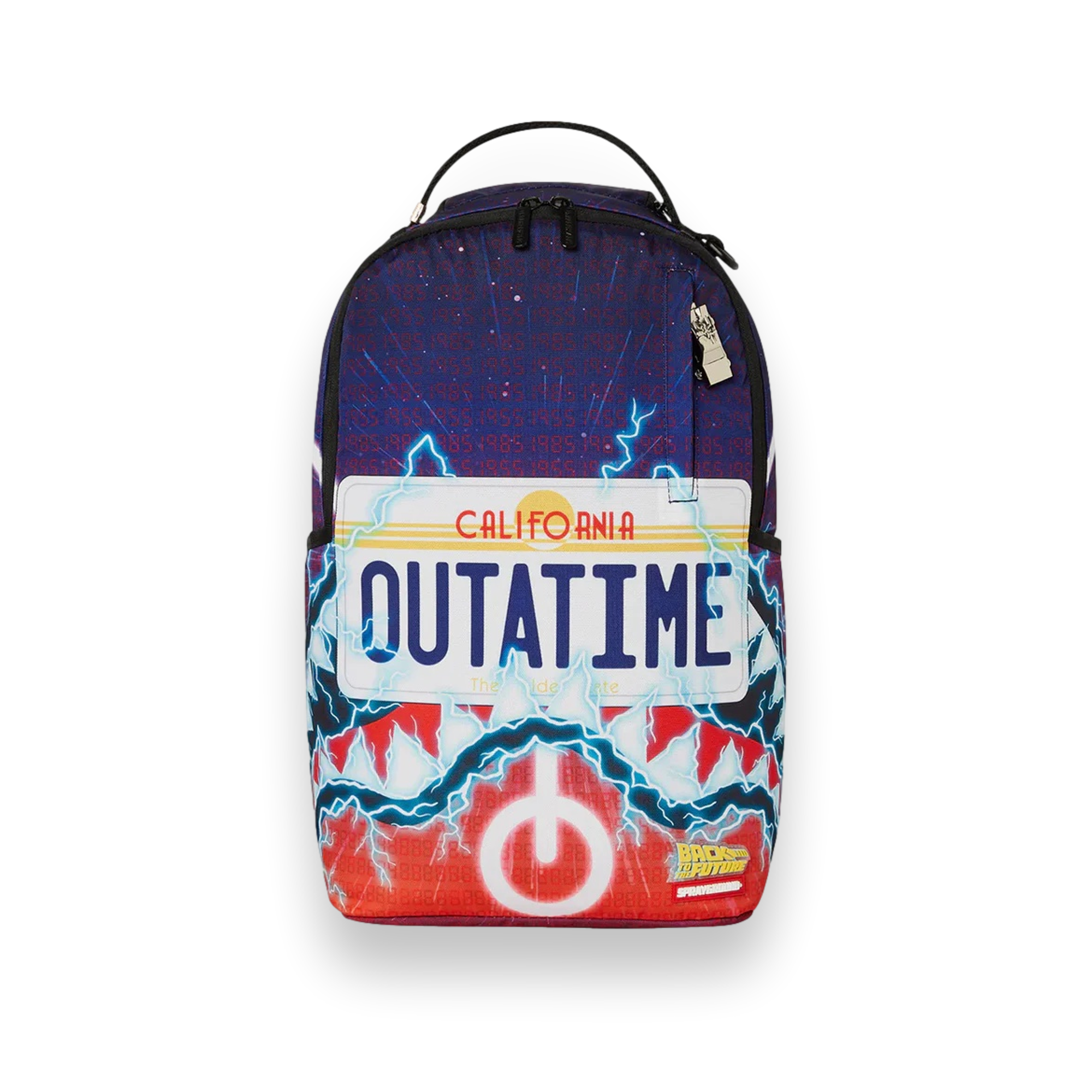 Back To The Future License Plate Backpack