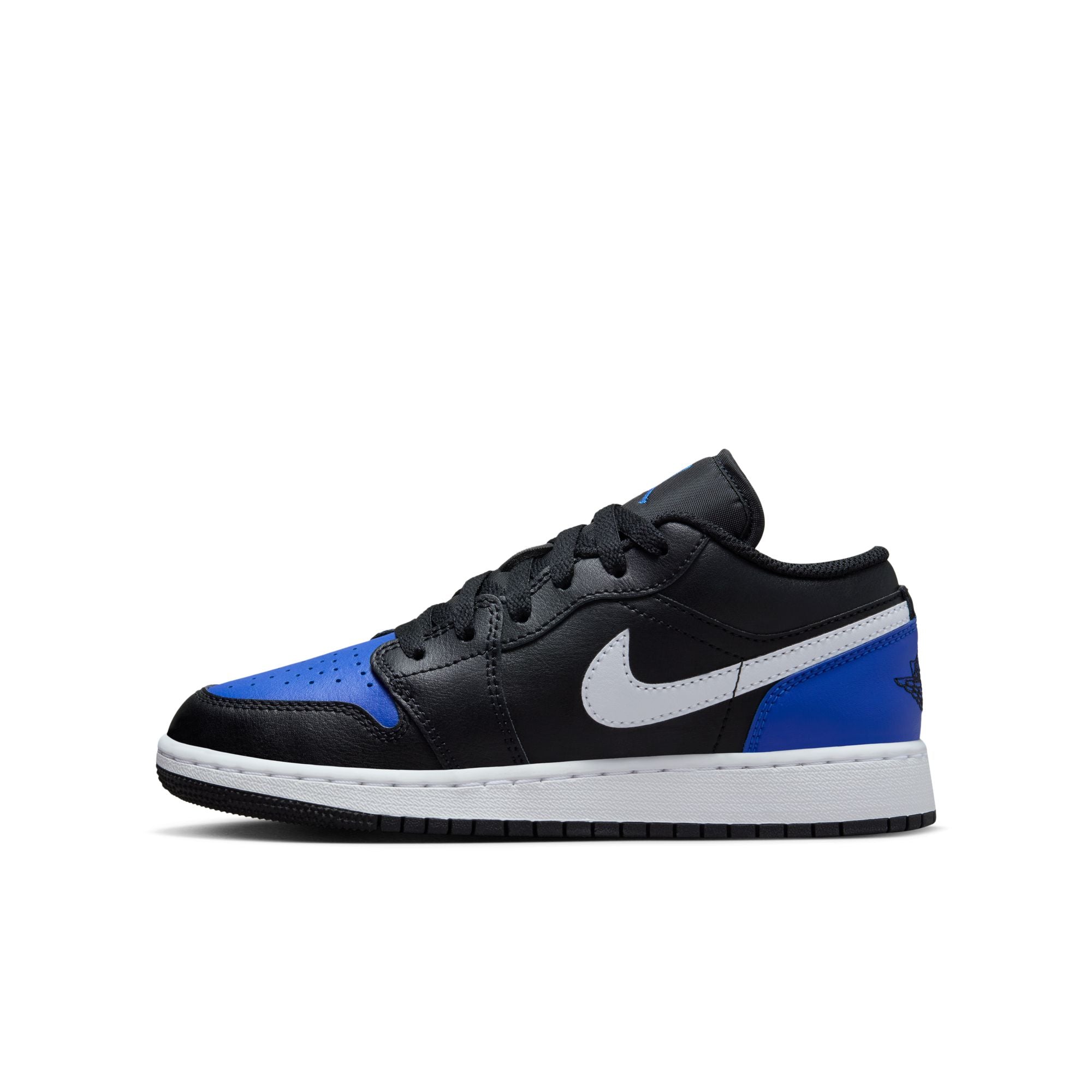 Jordan 1 Low Black Royal Toe GS