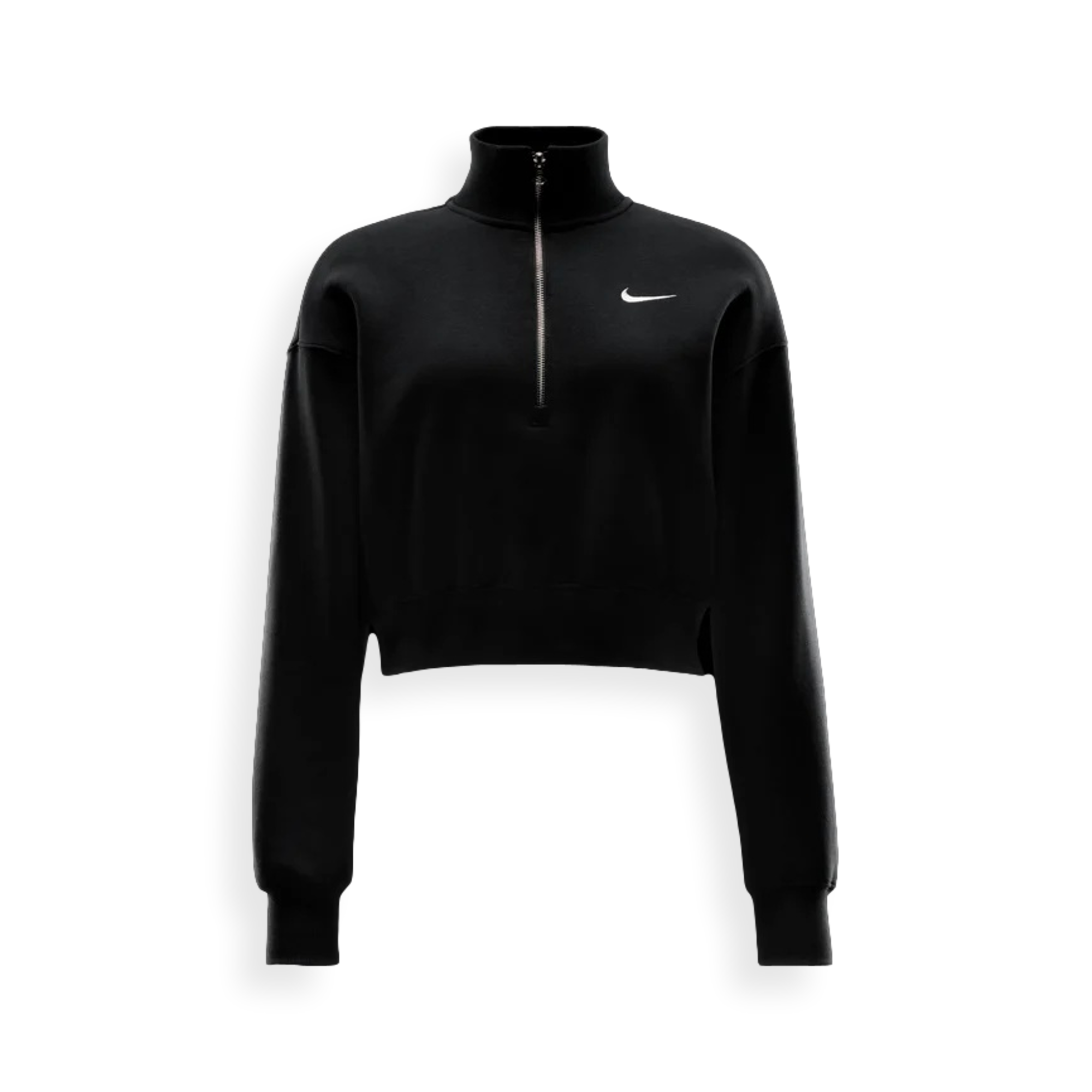 Phoenix Fleece Oversized 1/2-Zip Crop Sweatshirt