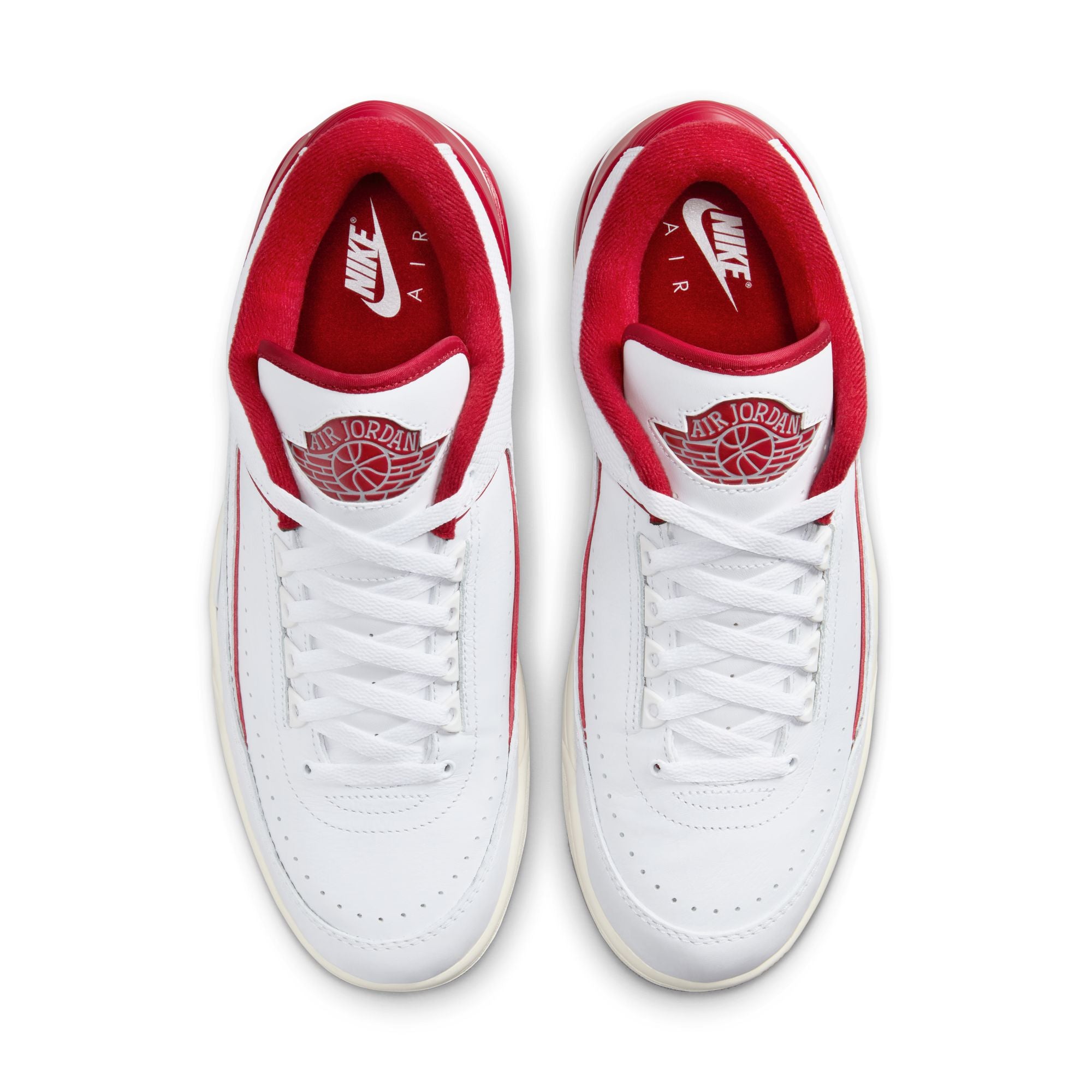 Jordan 2/3 White Varsity Red