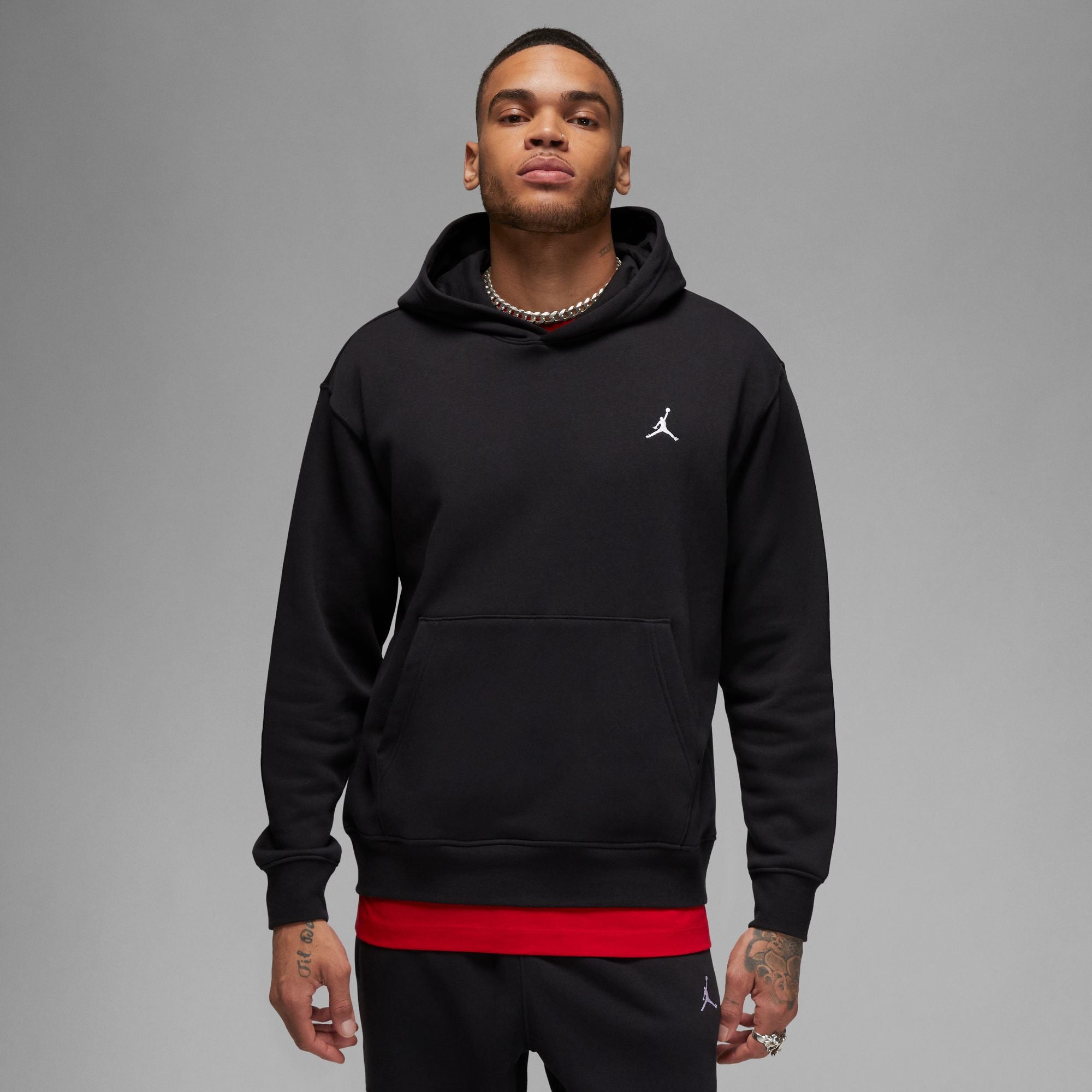 Brooklyn Fleece Printed Pullover Hoodie