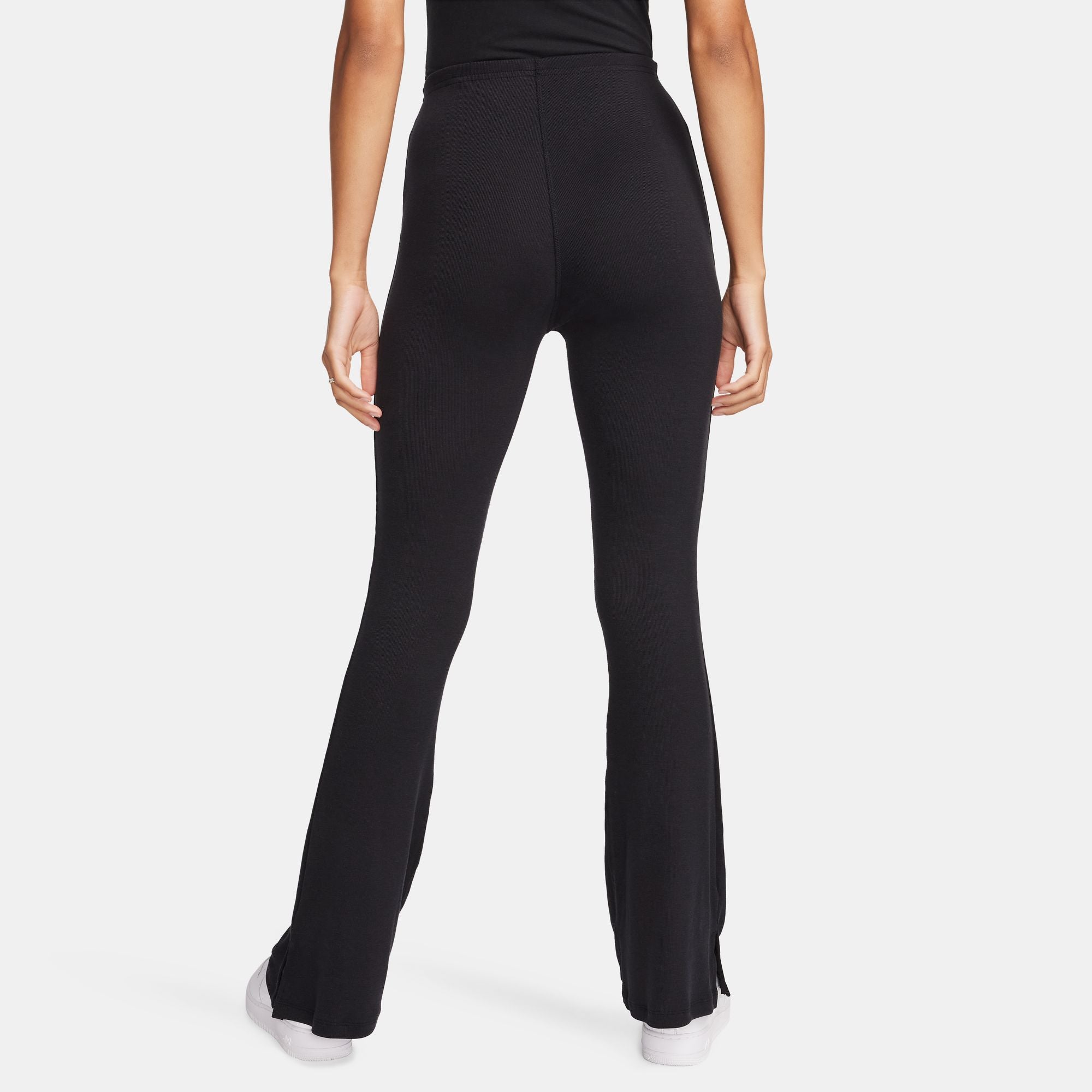 Tight Mini-Rib Flared Leggings