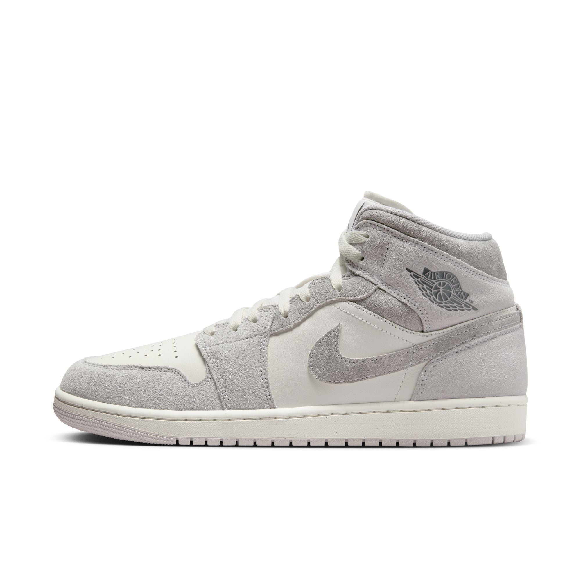 Jordan 1 Mid Neutral Grey Suede