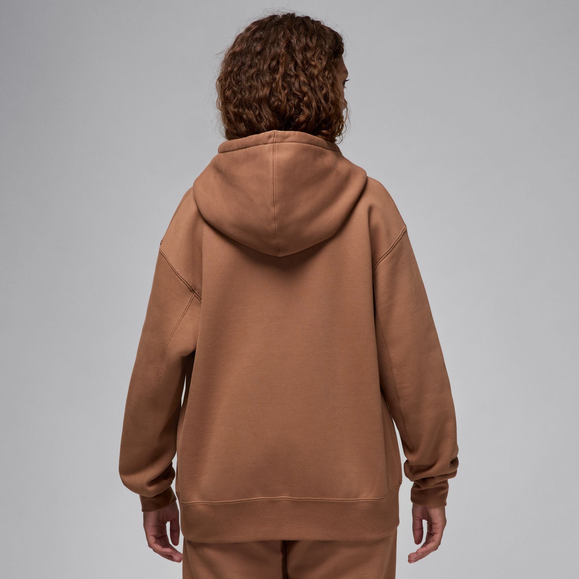 Jordan Flight Fleece Hoodie Brown