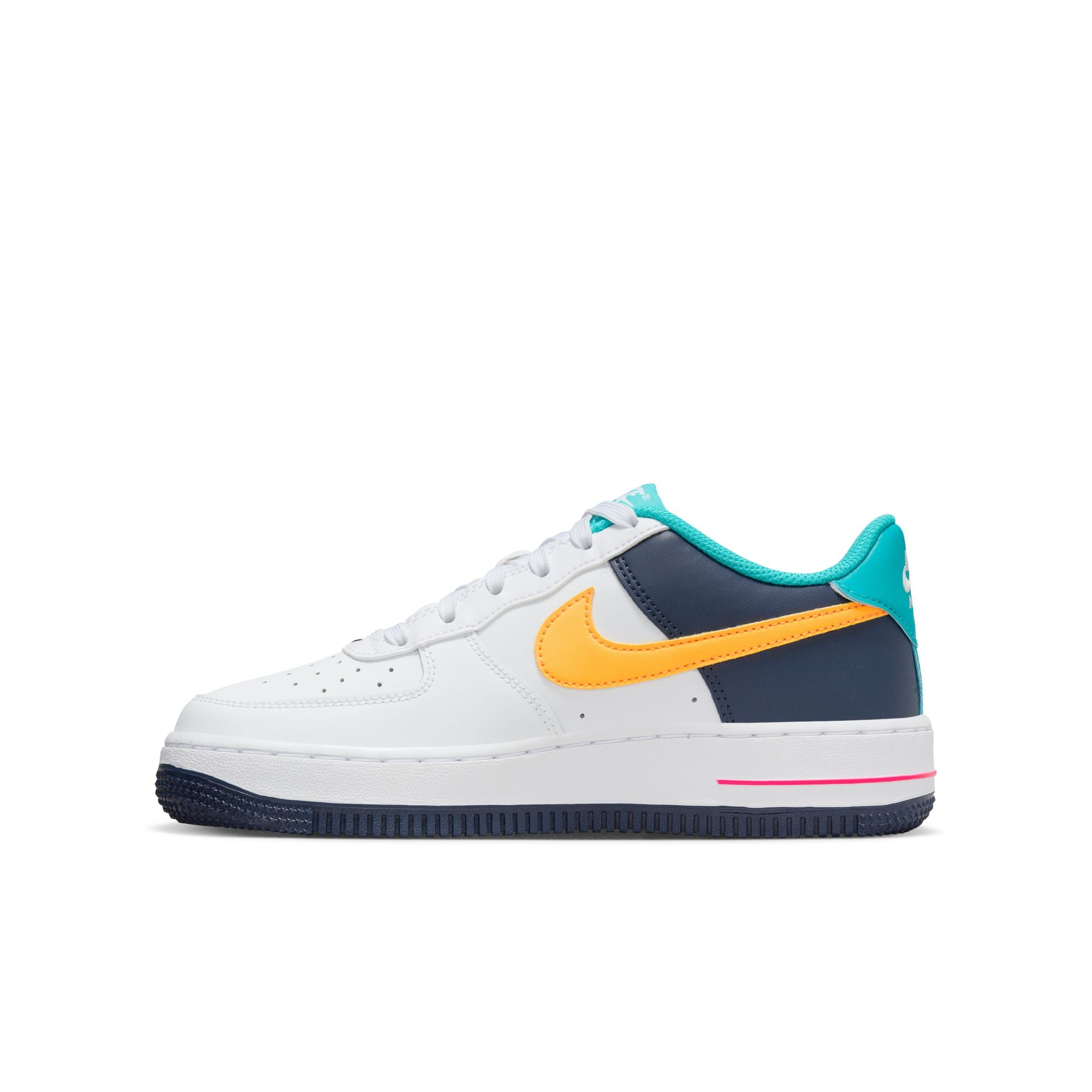 Air Force 1 Low White Thunder Blue Dusty Cactus Racer Pink GS