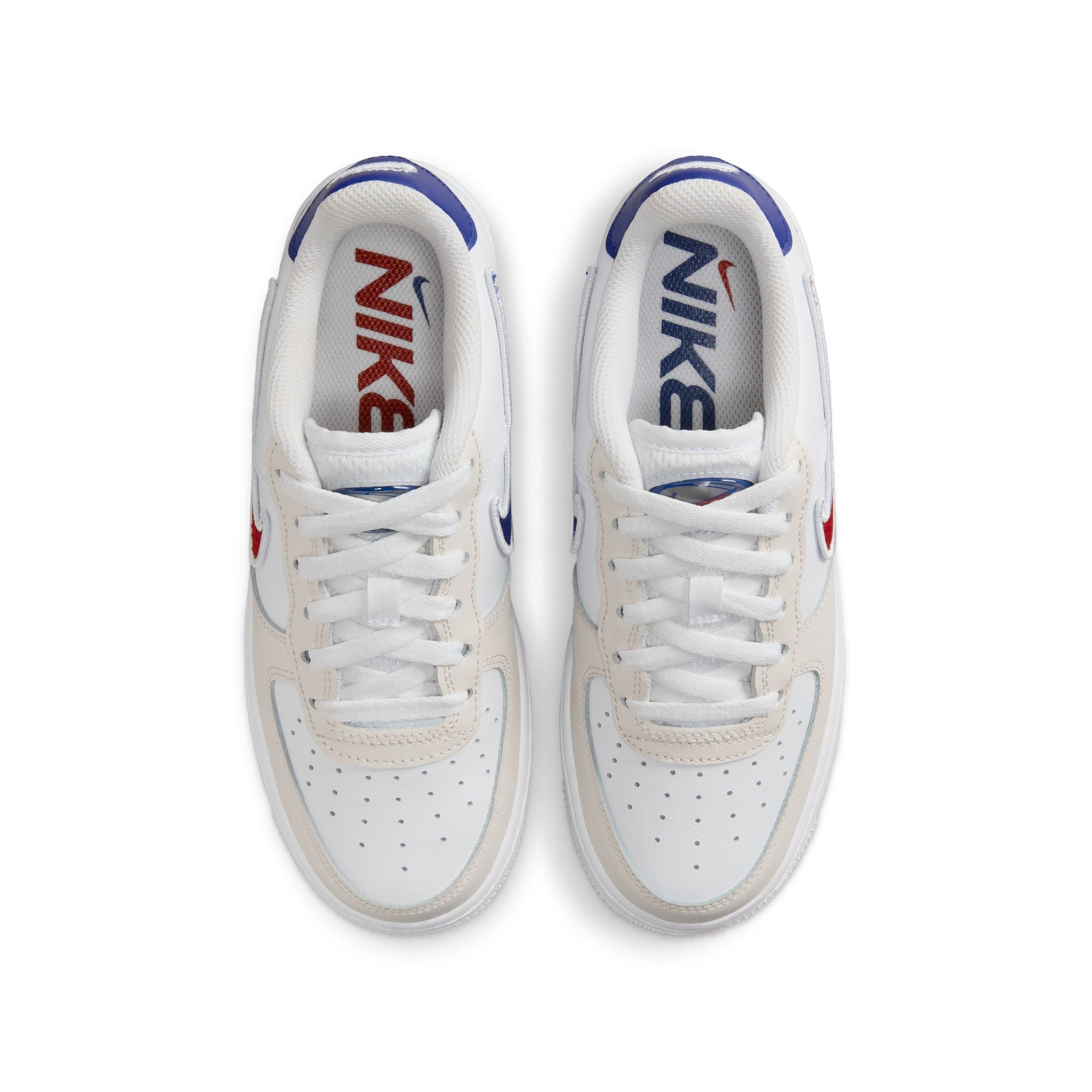 Air Force 1 LV8 White Deep Royal Blue GS