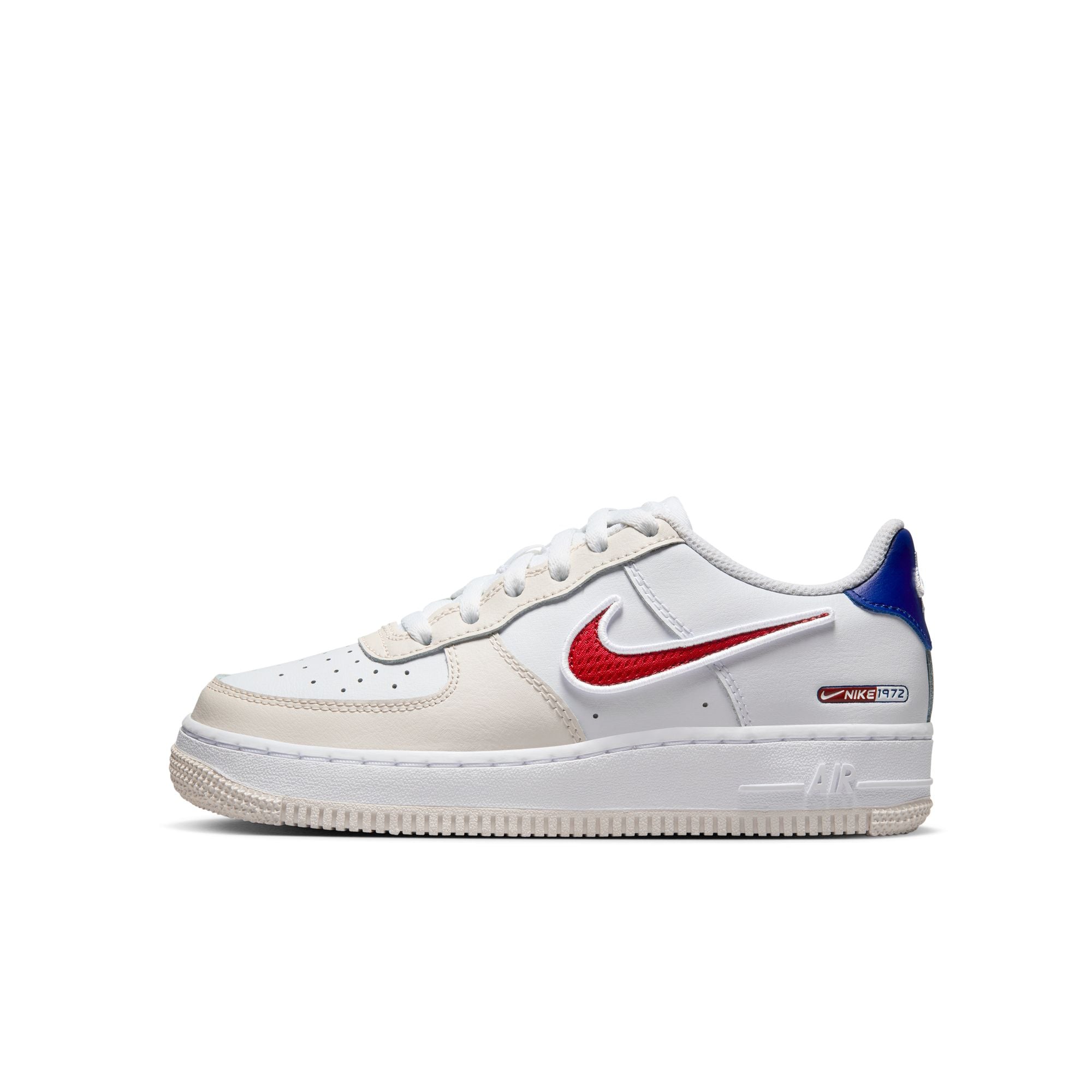 Air Force 1 LV8 White Deep Royal Blue GS