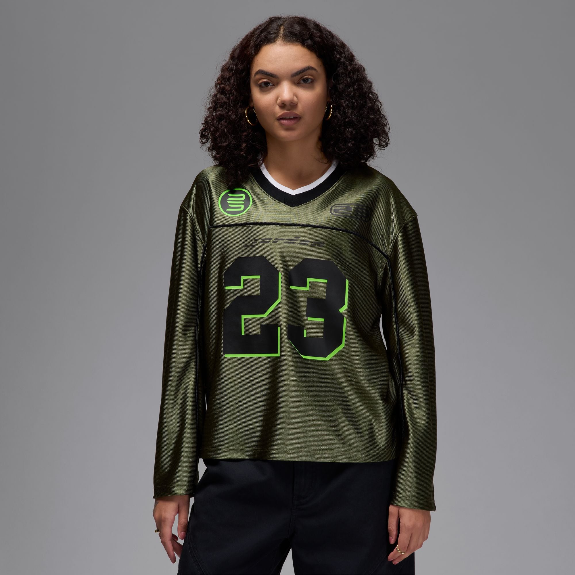 Long-Sleeve Jersey Top