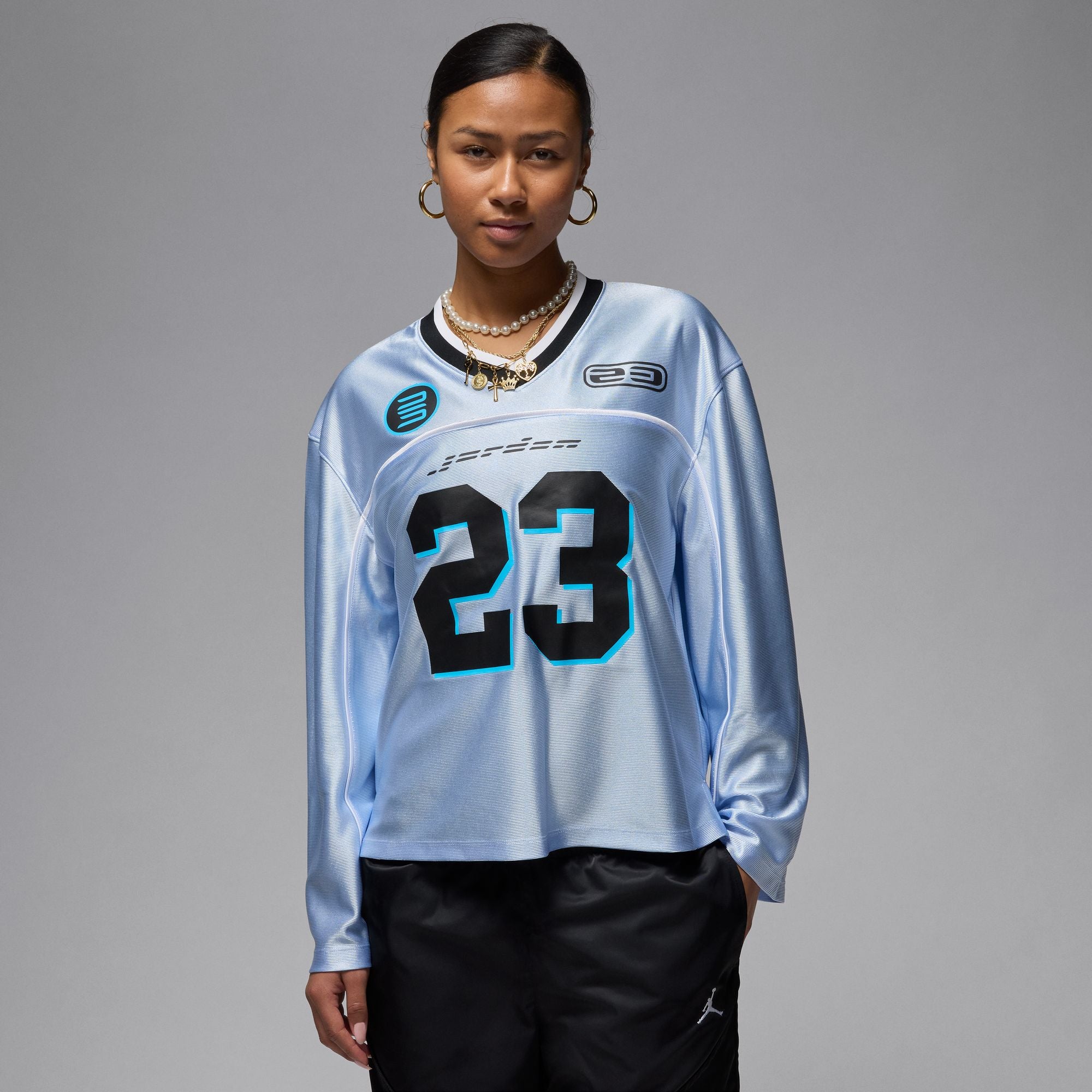 Long-Sleeve Jersey Top