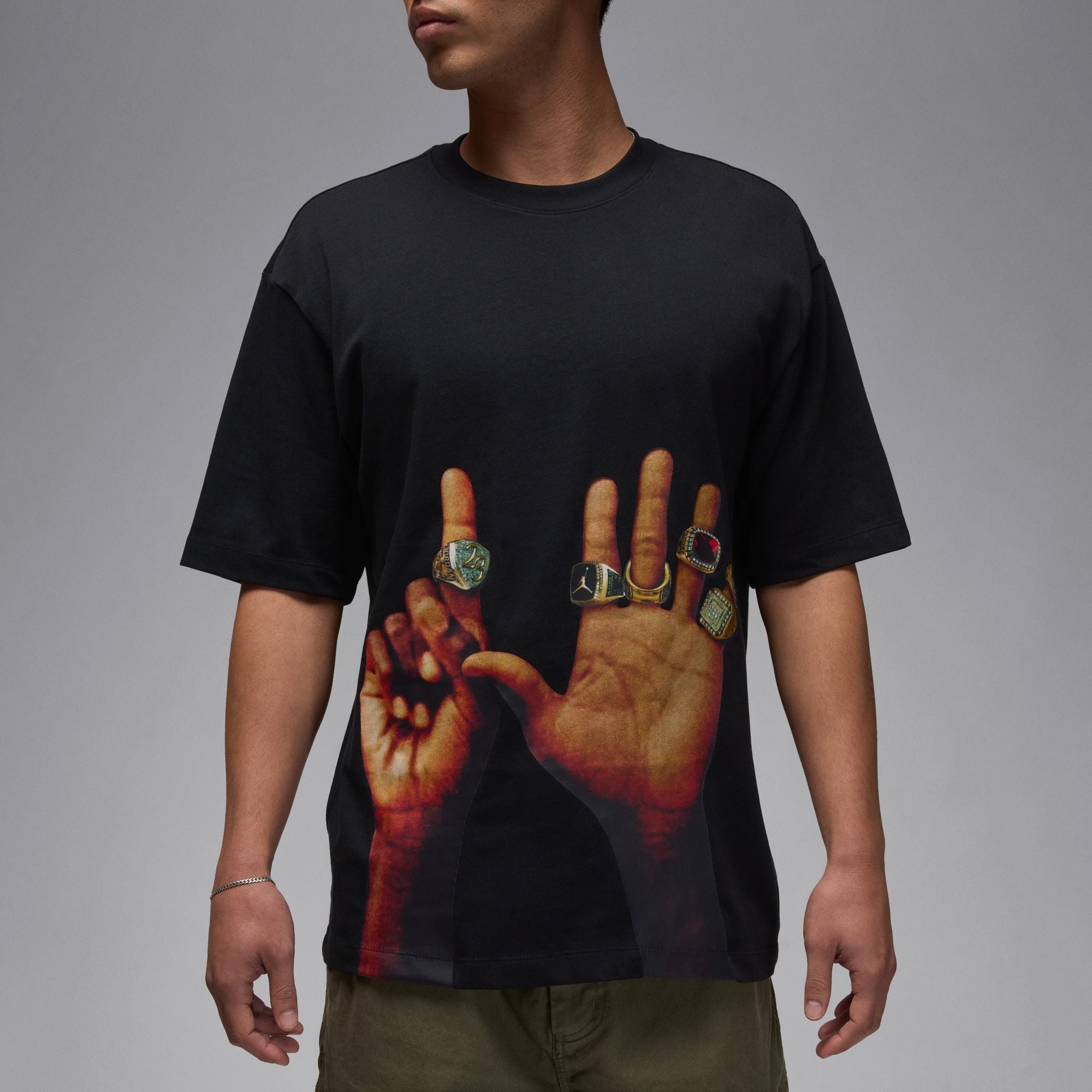 Jordan Flight Mvp Rings Tee Black