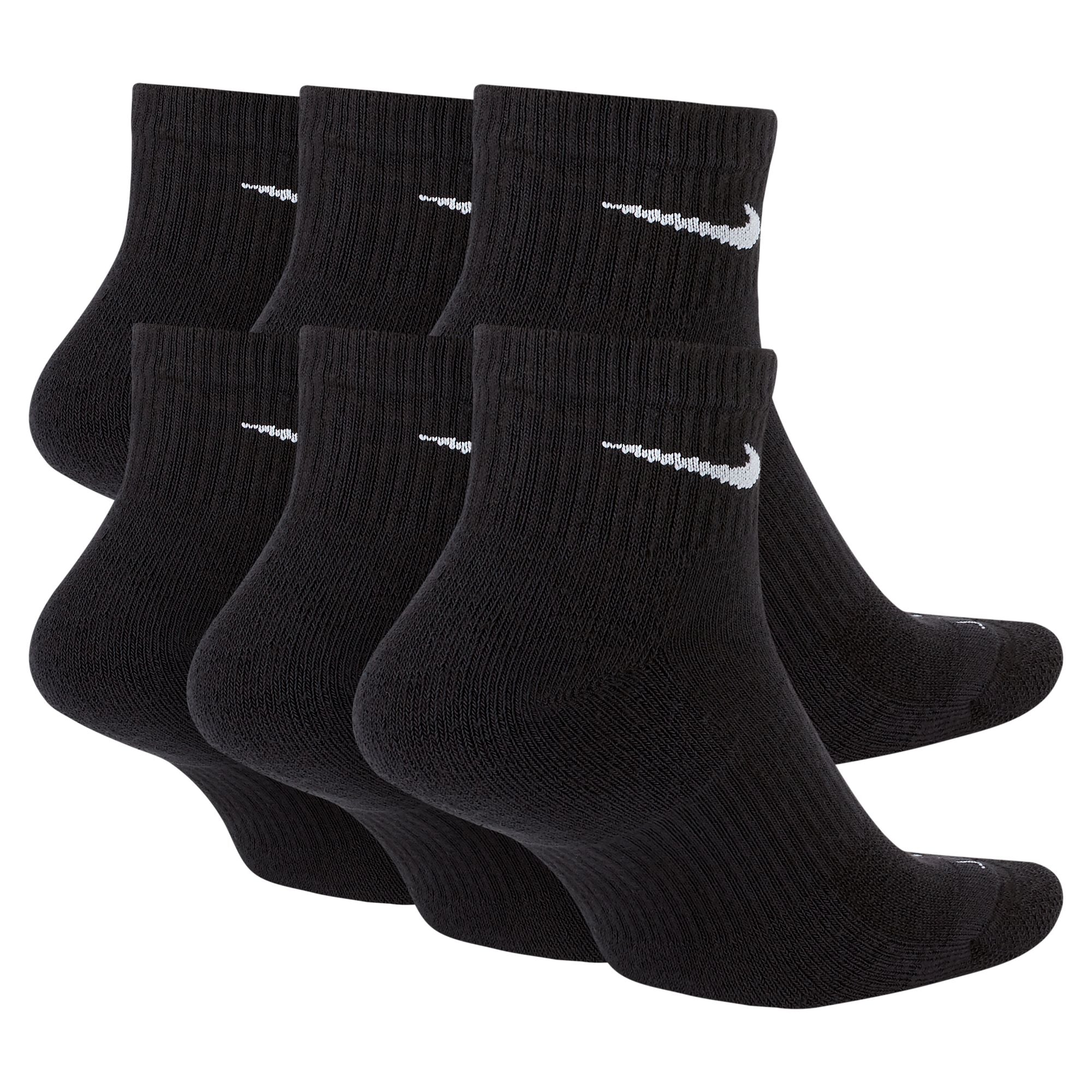 Everyday Plus Cushioned Training Ankle Socks (6 Pairs)