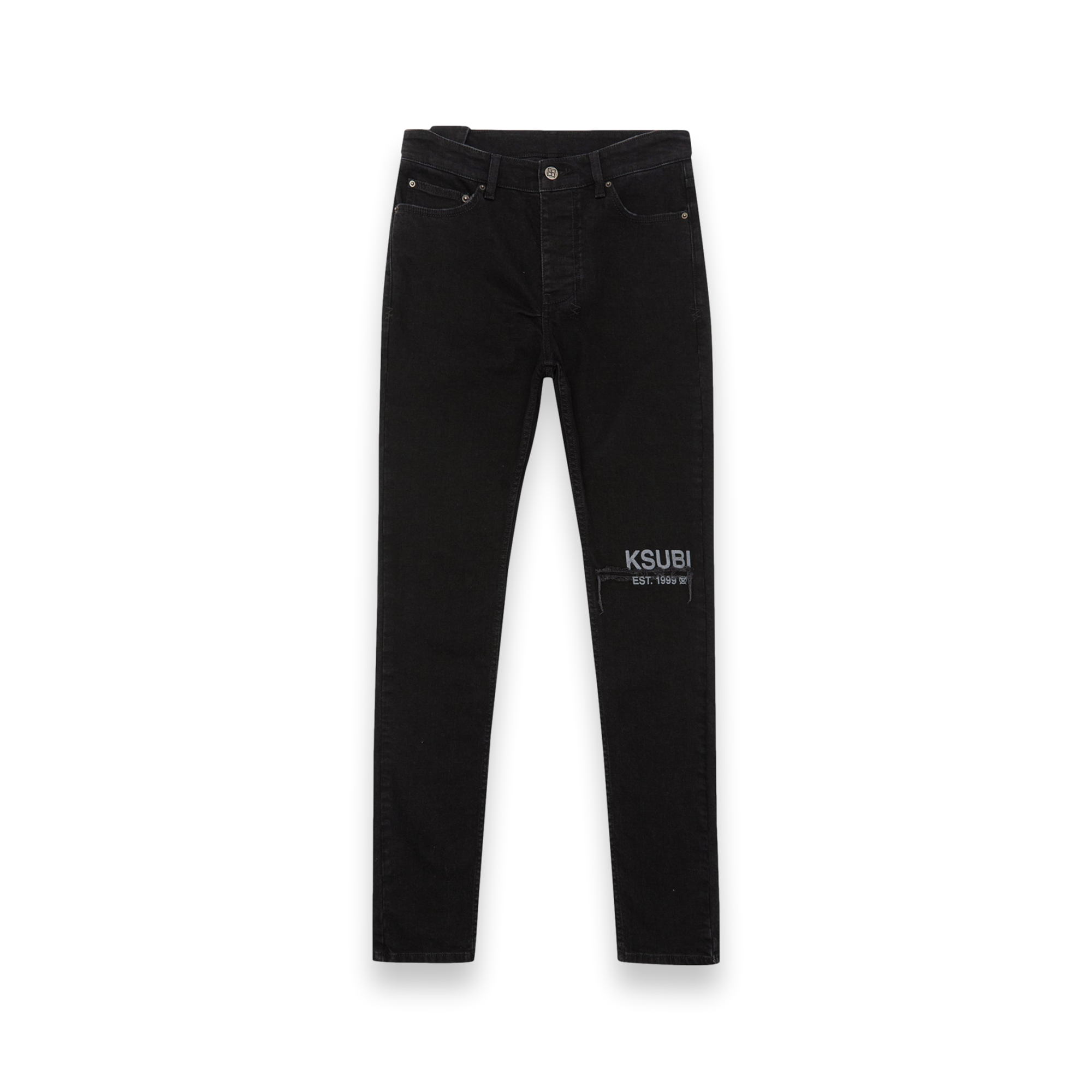 Chitch Laid Black Est Jean