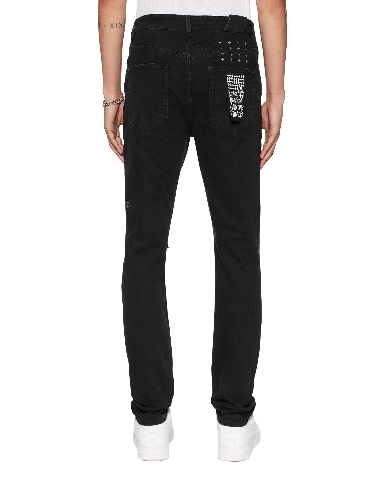 Chitch Laid Black Est Jean