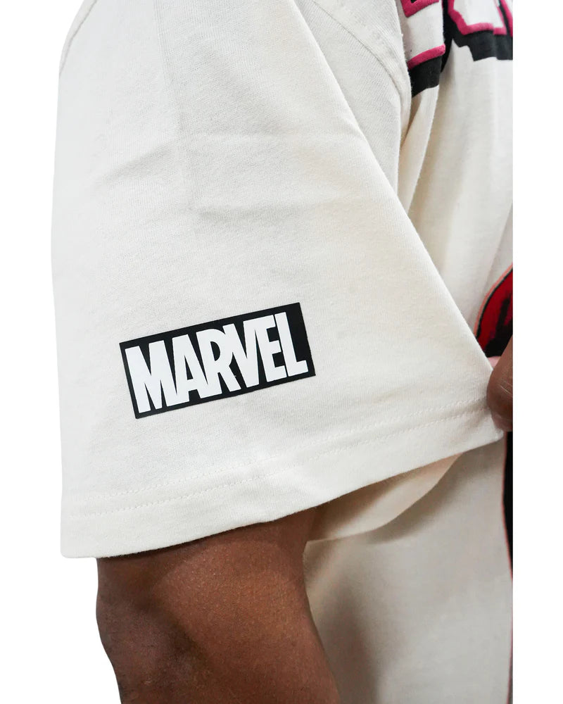 Deadpool x Wolverine - Mutant Merc Madness Oversized White T-Shirt