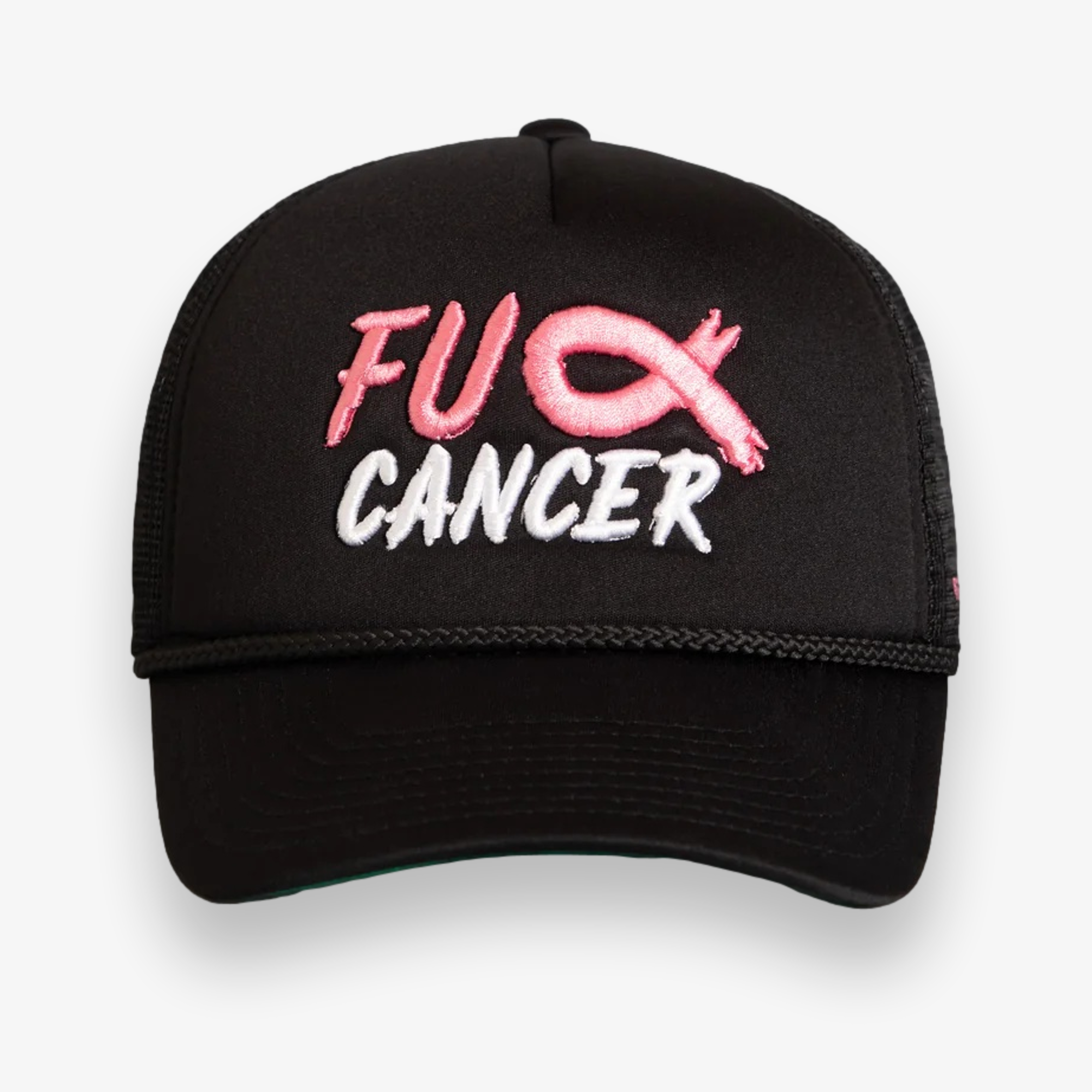 F*Ck Cancer Black Foam Trucker