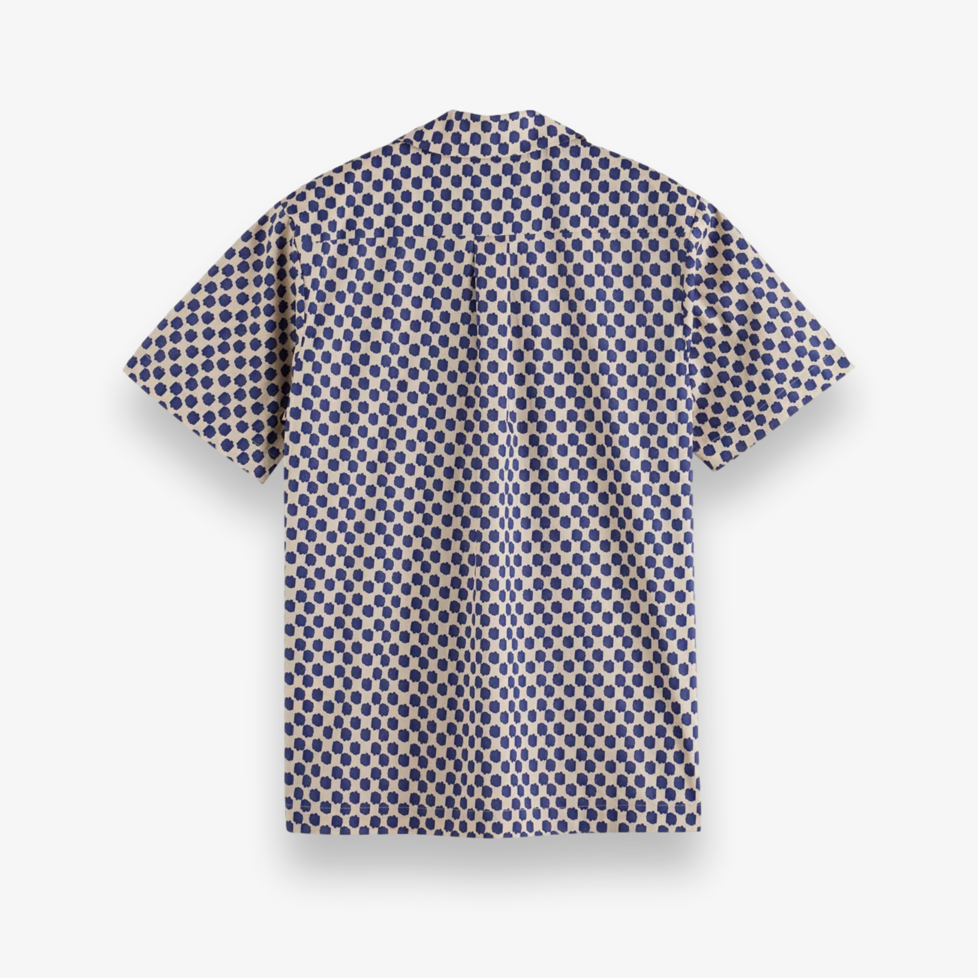 Polka Dot Printed Short Sleeve Shirt