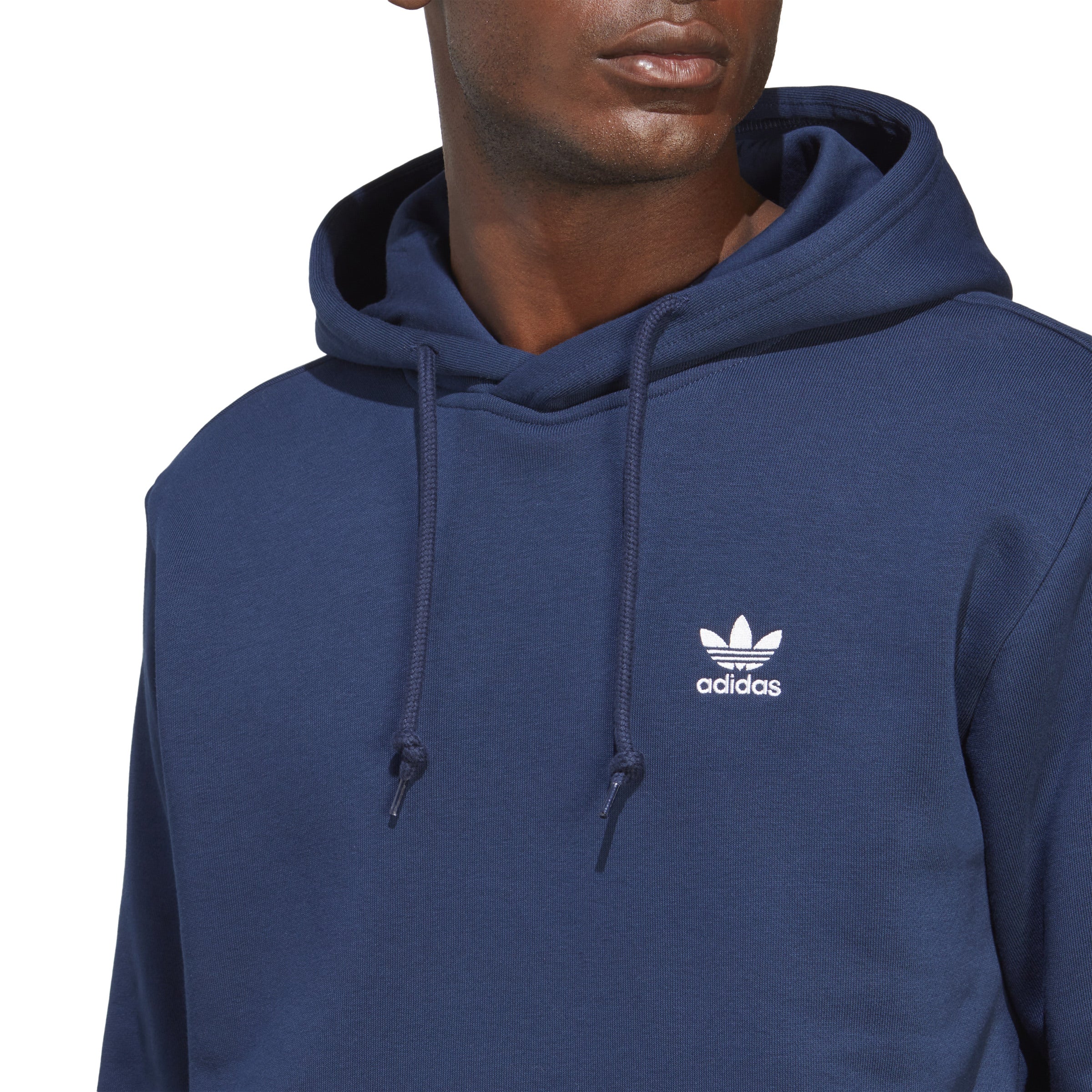 Trefoil Essentials Hoodie Blue