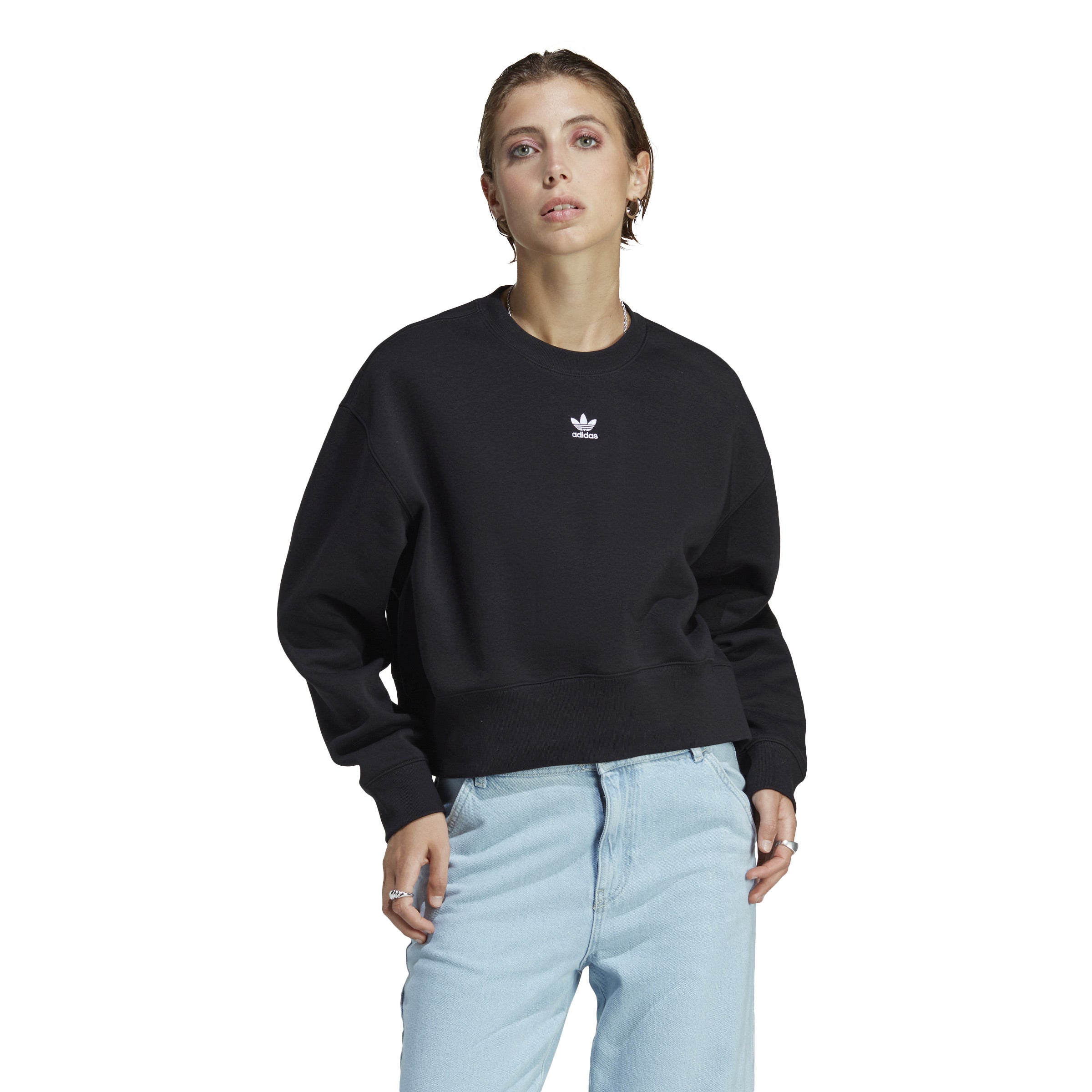 Adicolor Essentials Crew Sweatshirt Black