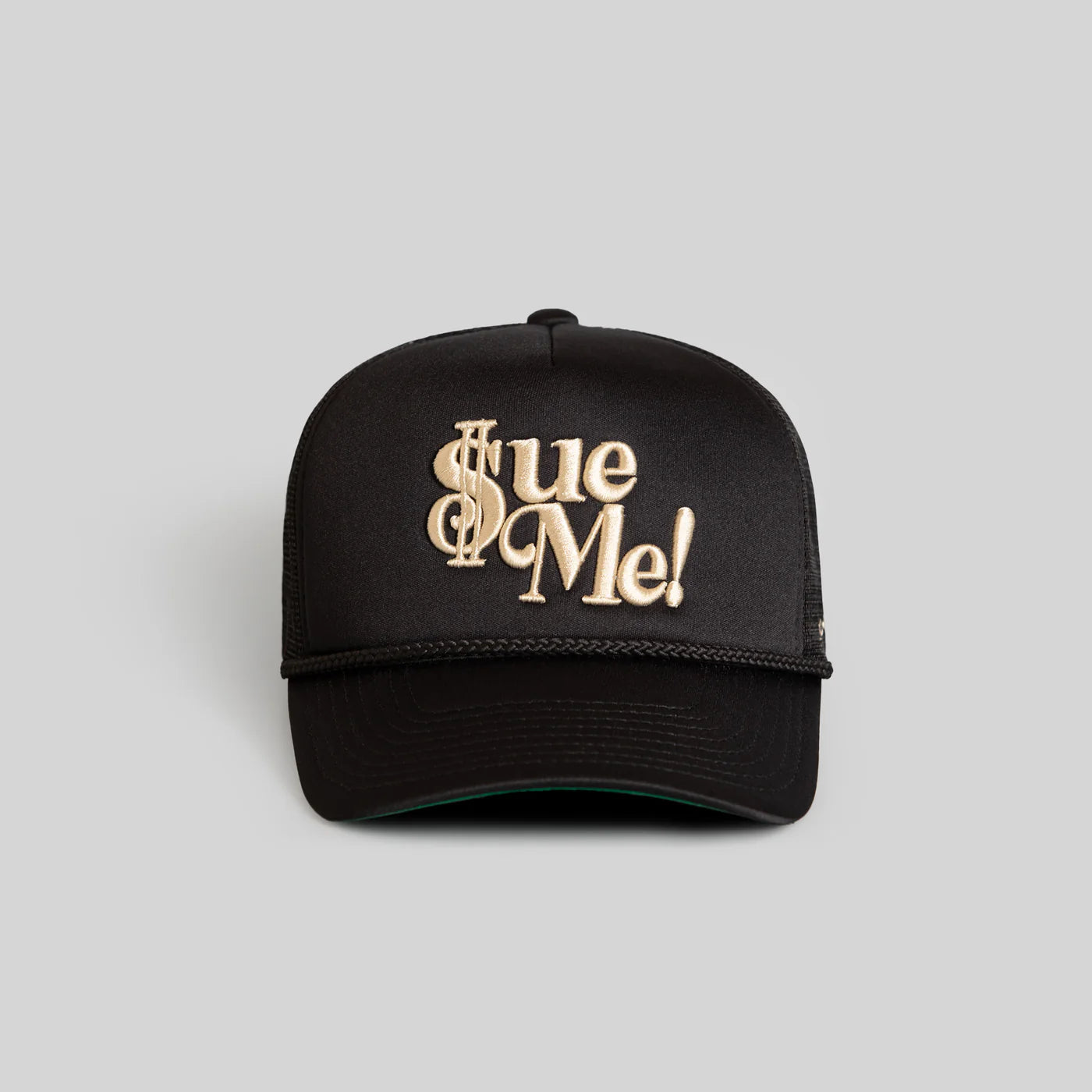 Sue Me Black Foam Trucker