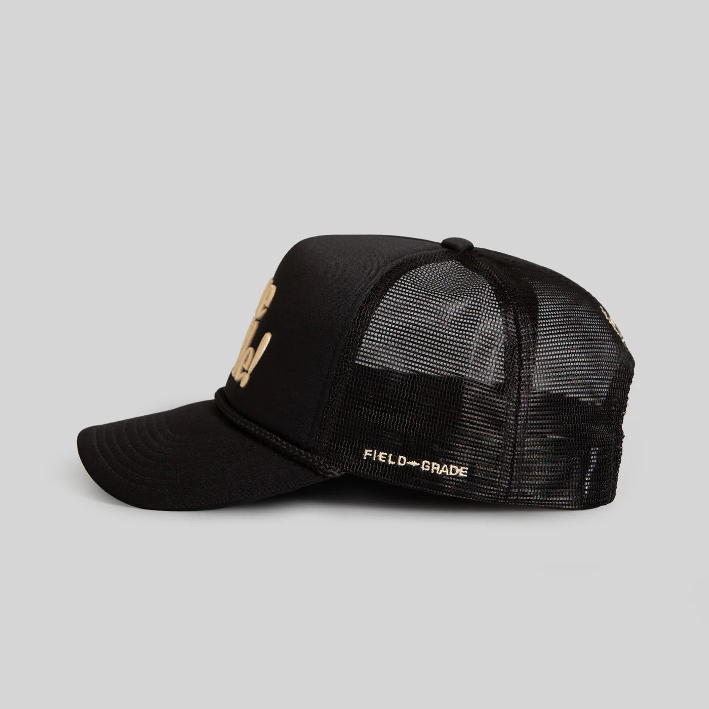 Sue Me Black Foam Trucker