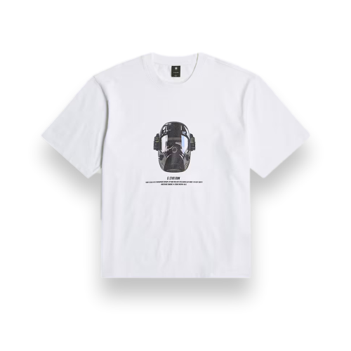 Mask Graphic Boxy Tee