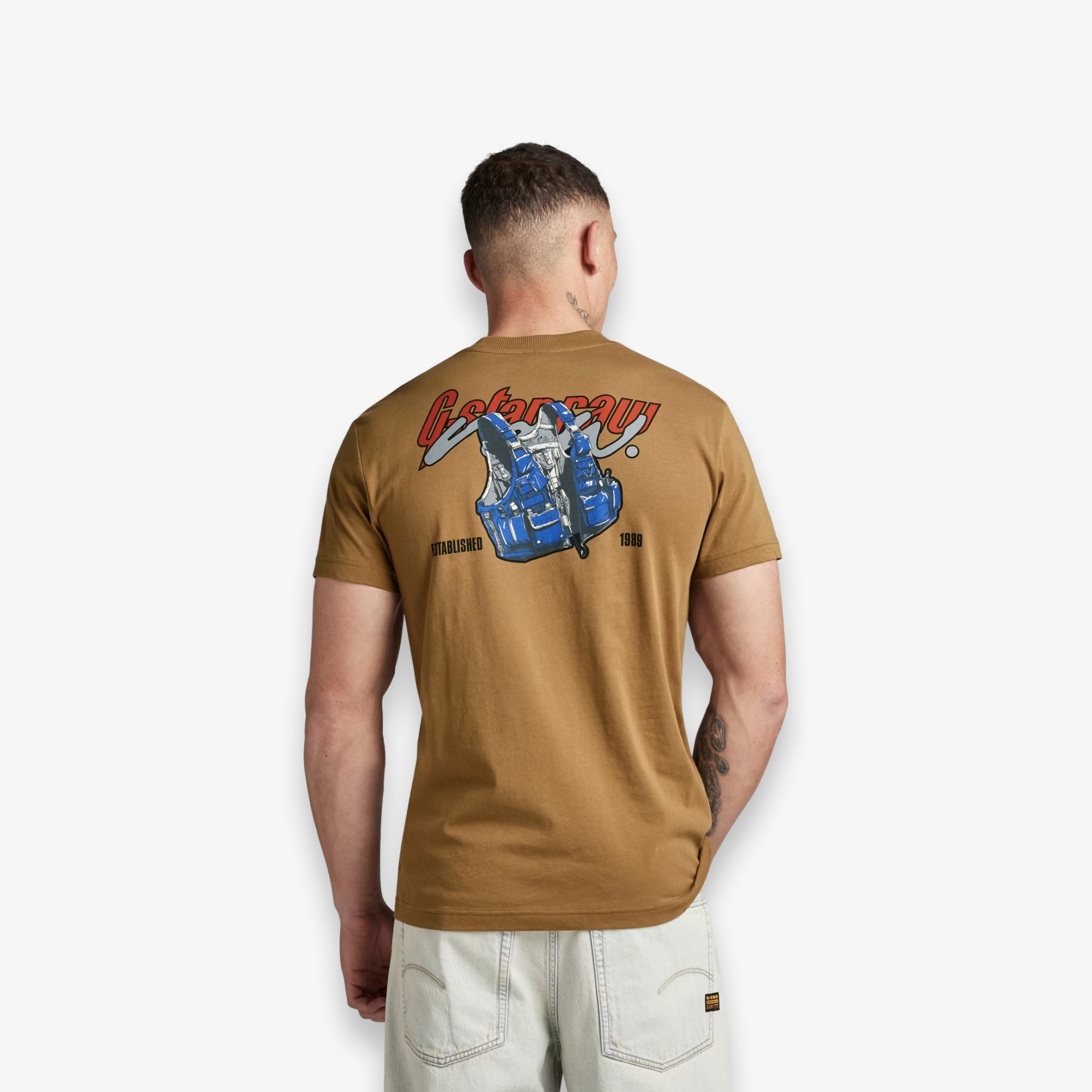 Vest Back Graphic T-Shirt