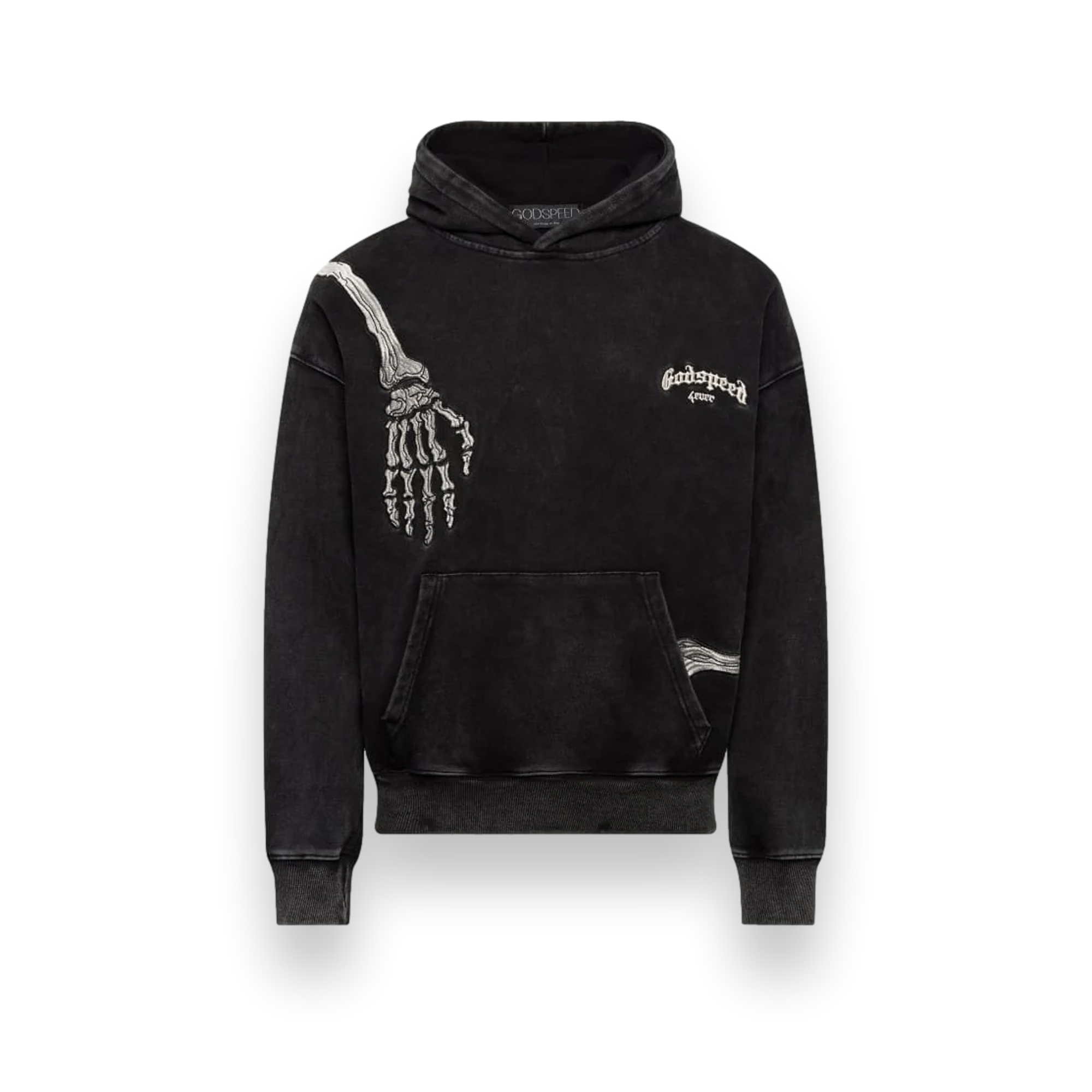 R.O.D Hoodie Black Washed