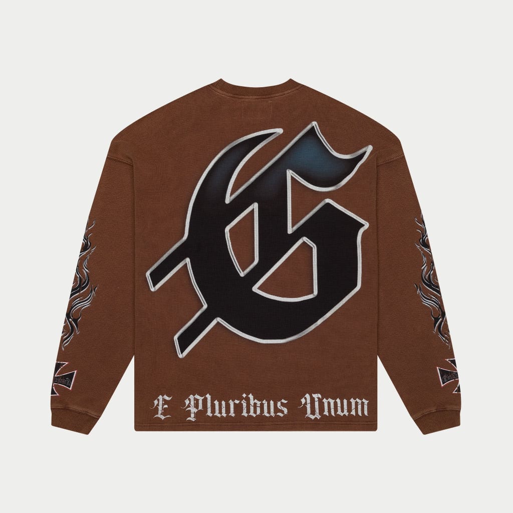 Rocker Ls Thermal Brown Wash