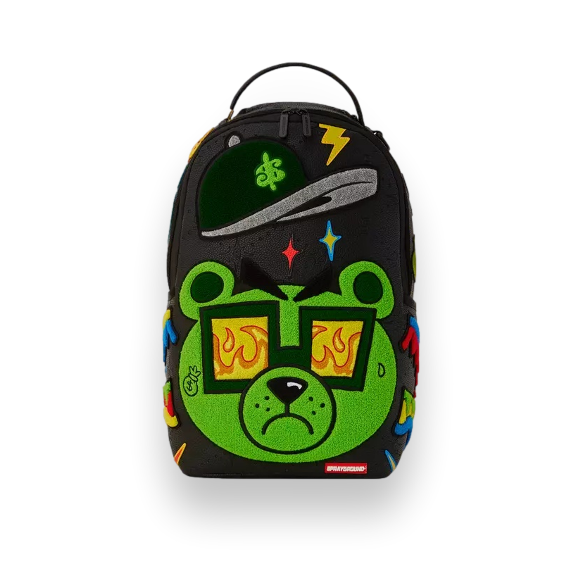 Colorful  Money Bear Cheneile Backpack